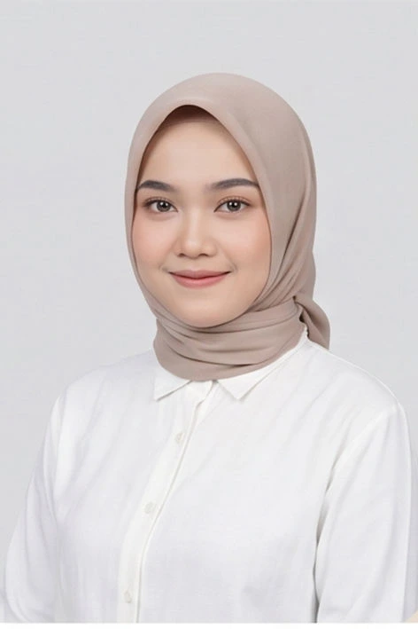 Pas Foto Hijab Resmi Ijazah Undip Semarang